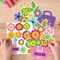 Mother’s Day Card Making Kit – 24 DIY Flower Craft Cards with Stickers, Handmade Greeting Card Set for Kids, Classroom & Home Activities